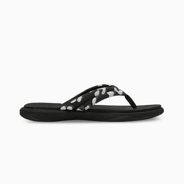 Royalcat Softride Cara Women's Flip-Flops, PUMA Black-Strong Gray-Cool Light Gray, extralarge-IND